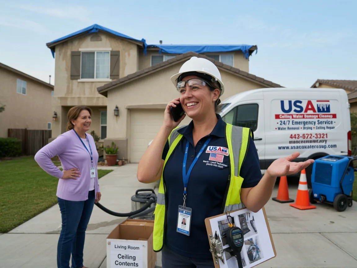 Ceiling Water Damage Restoration Santa Fe Springs, CA FAQs